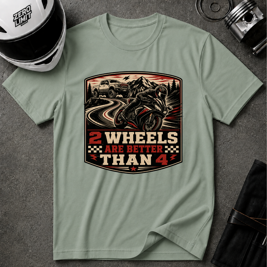 2 WHEELS LIFE T-SHIRT