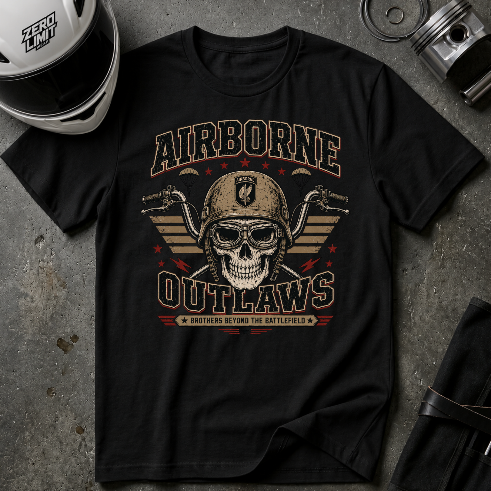 AIRBORNE OUTLAWS T-SHIRT