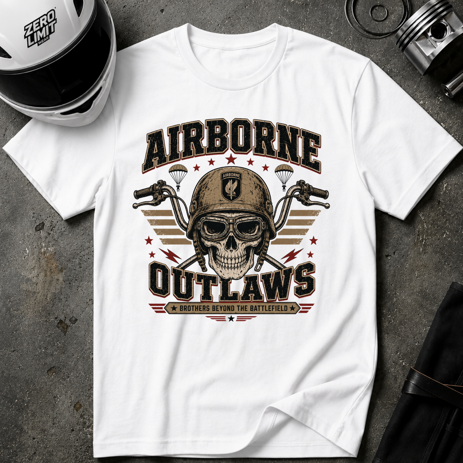 AIRBORNE OUTLAWS T-SHIRT