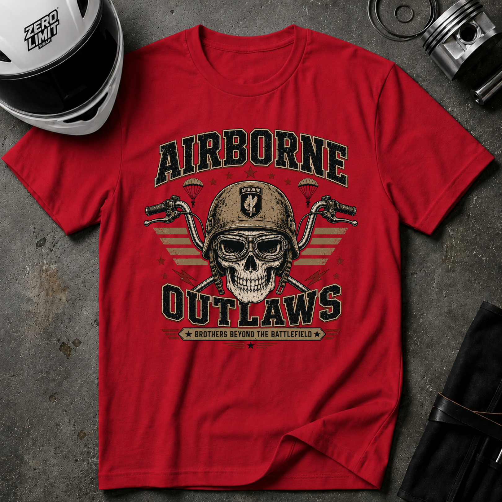 AIRBORNE OUTLAWS T-SHIRT