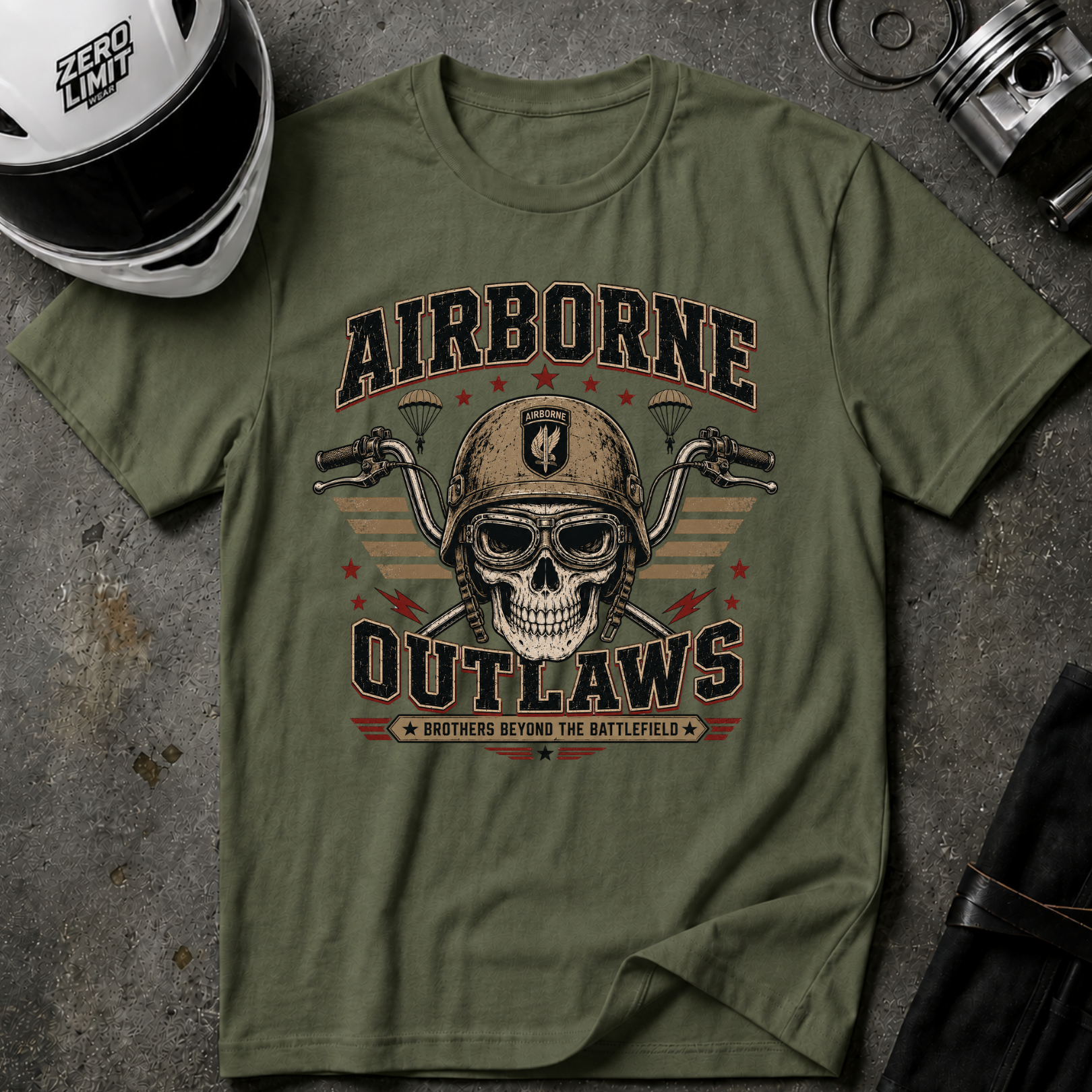AIRBORNE OUTLAWS T-SHIRT