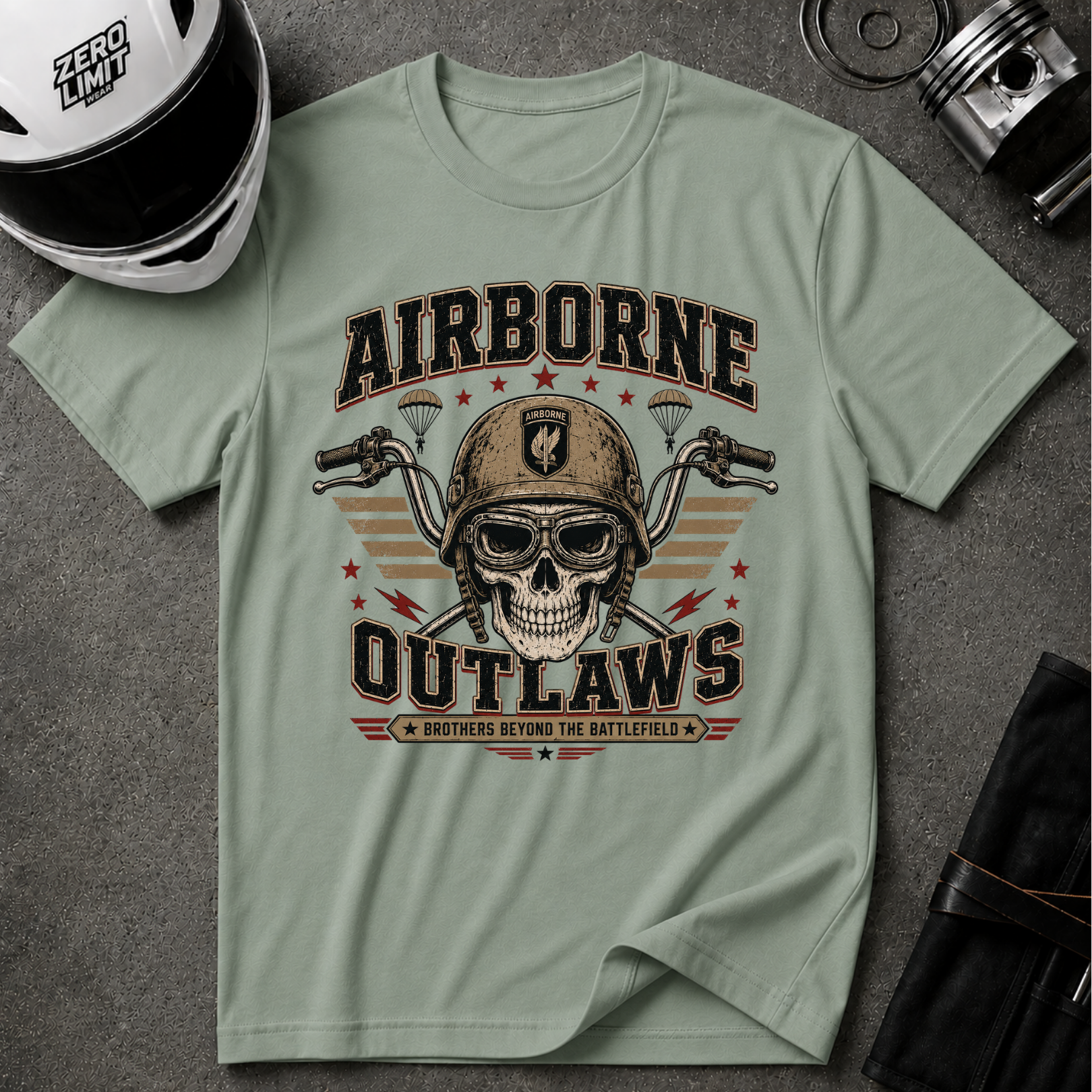 AIRBORNE OUTLAWS T-SHIRT
