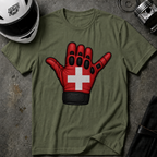 SWITZERLAND GLOVE T-SHIRT