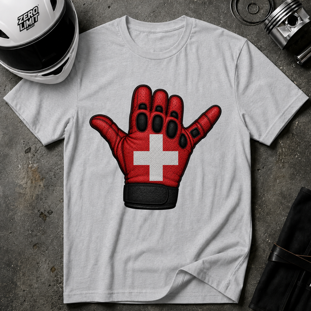 SWITZERLAND GLOVE T-SHIRT