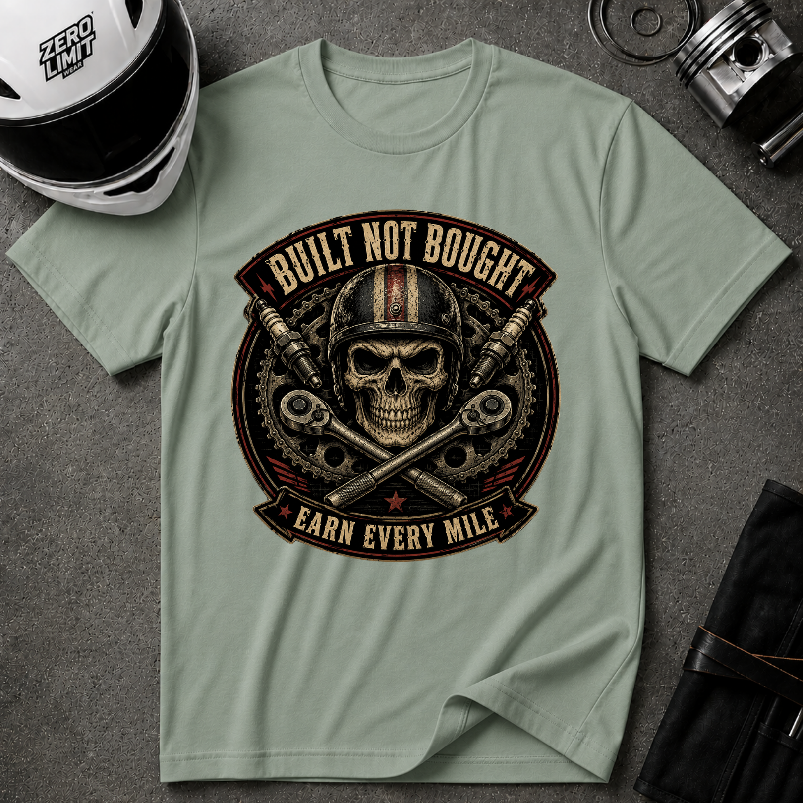 BUILT NOT BOUGHT T-SHIRT