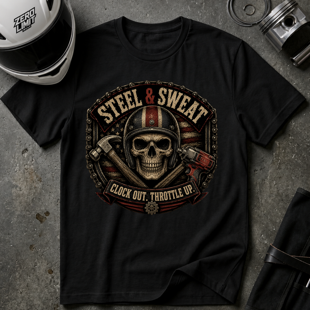 STEEL & SWEAT T-SHIRT