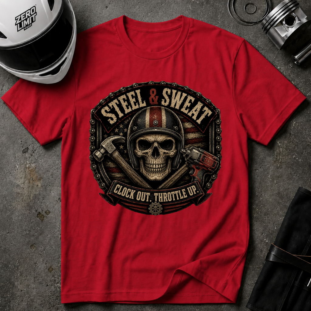 STEEL & SWEAT T-SHIRT