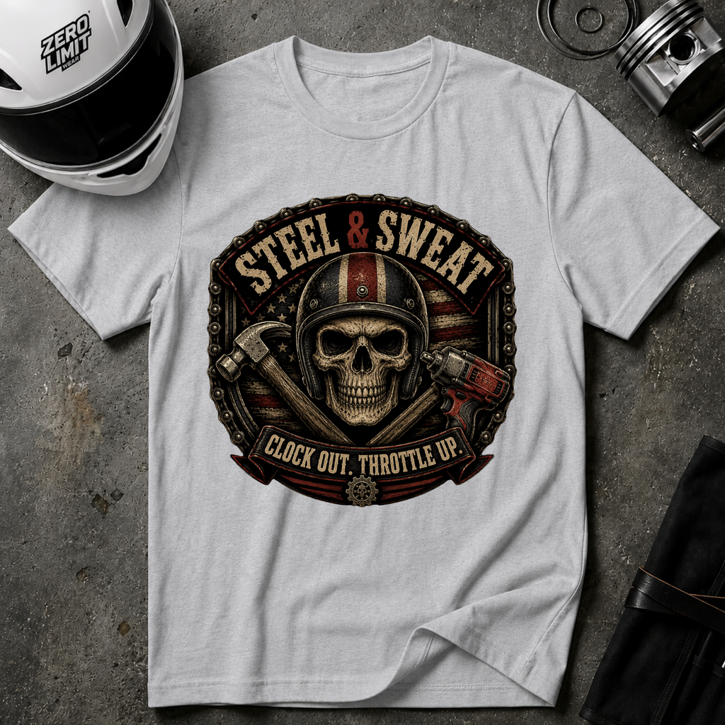 STEEL & SWEAT T-SHIRT