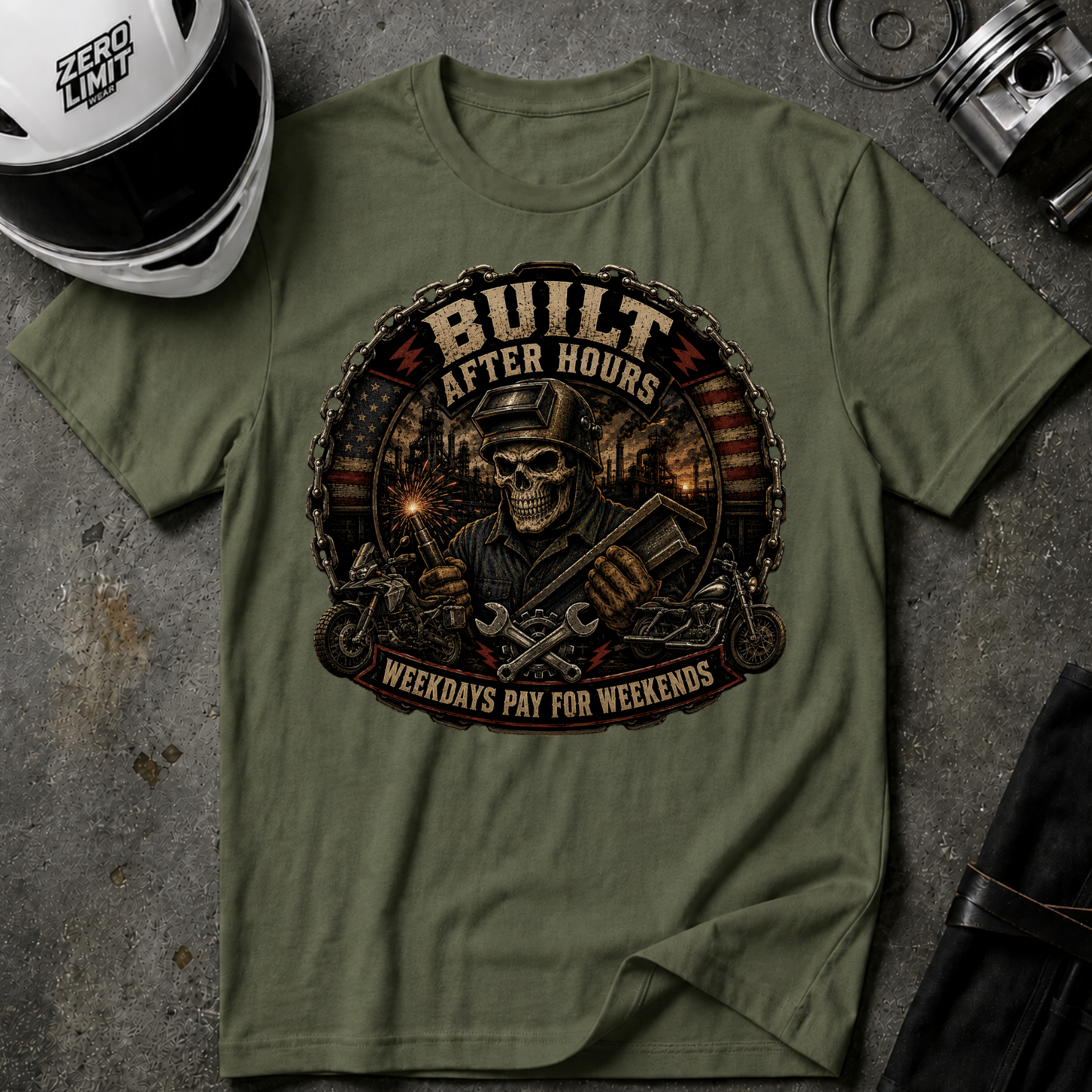 BUILT AFTER HOURS T-SHIRT