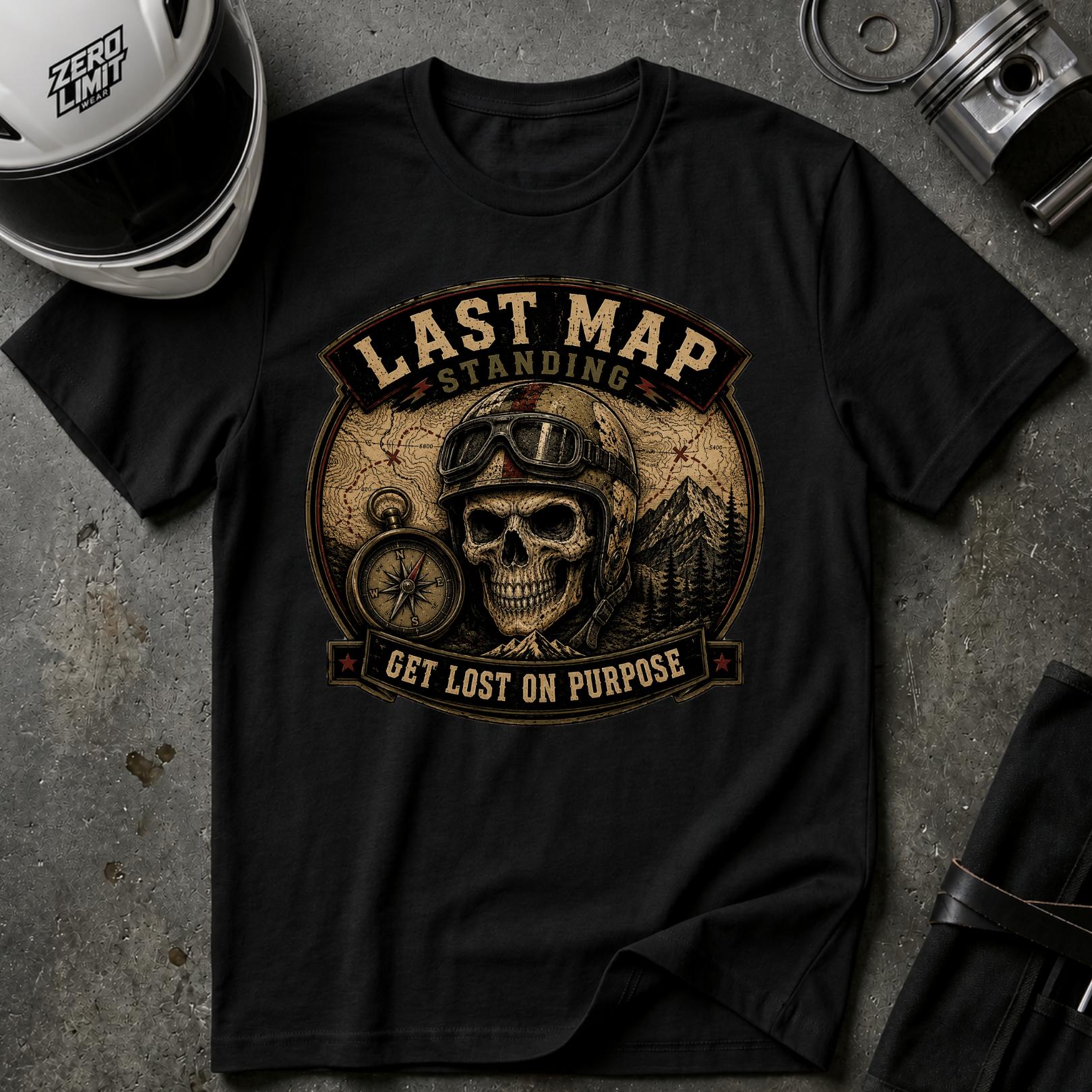 LAST MAP T-SHIRT
