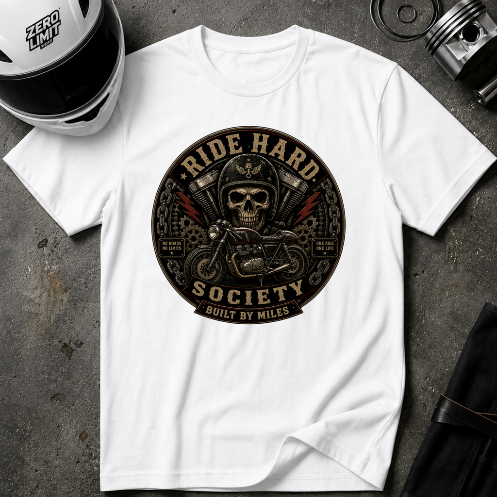 RIDE HARD SOCIETY T-SHIRT