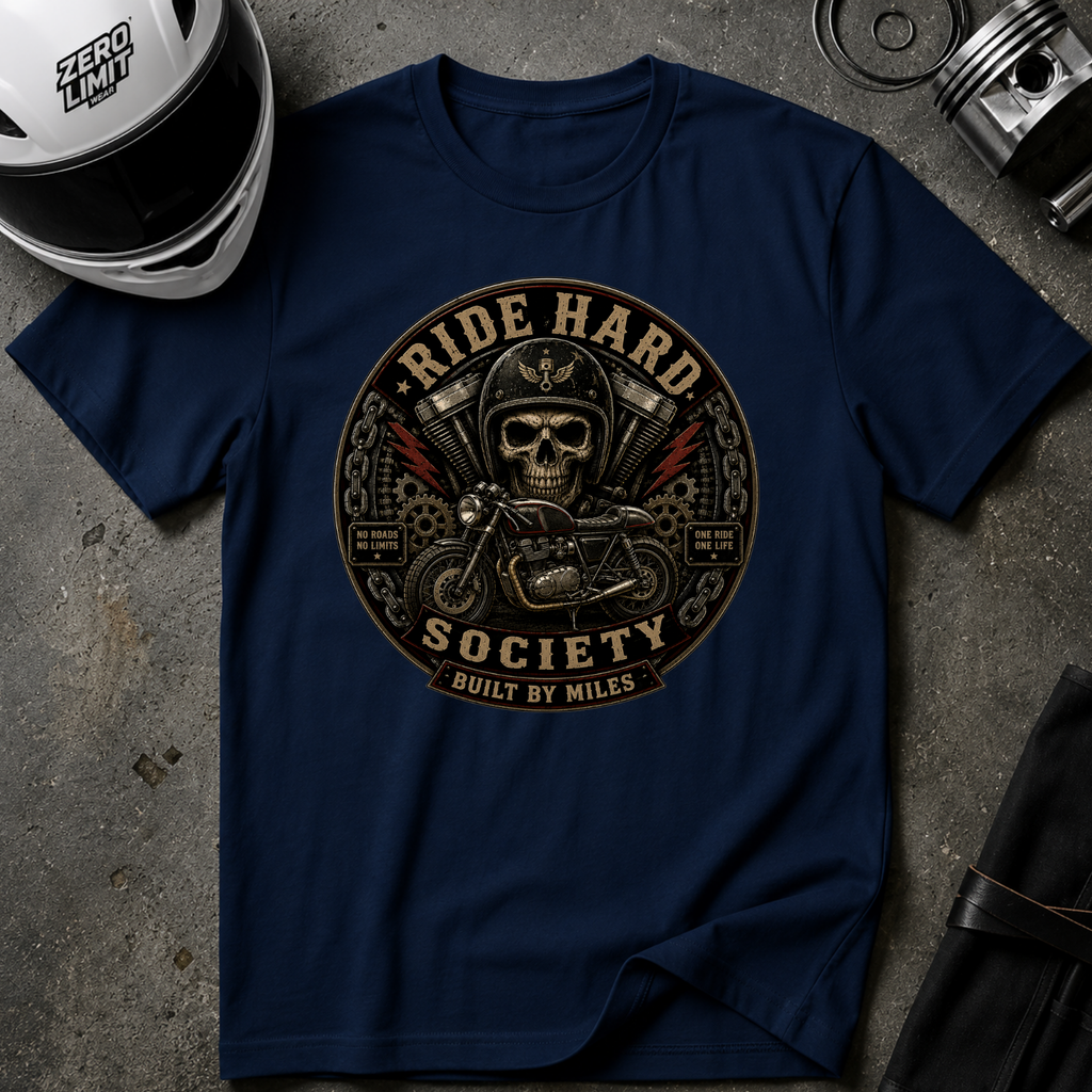 RIDE HARD SOCIETY T-SHIRT