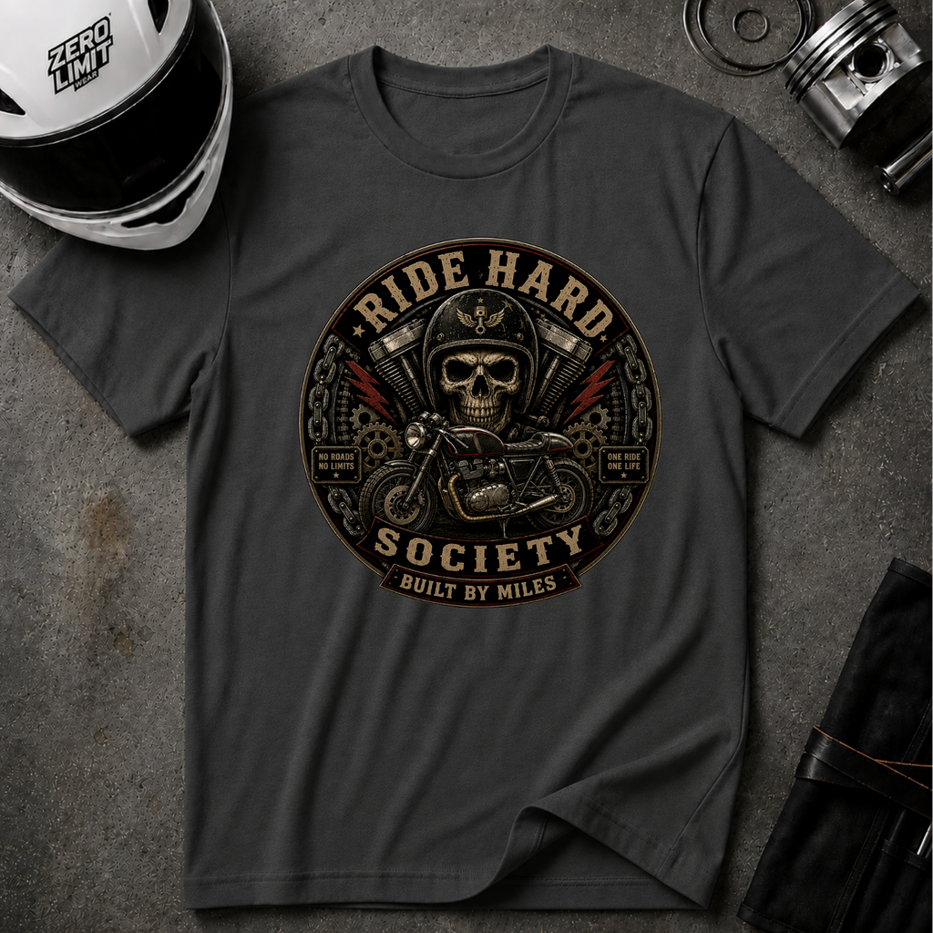 RIDE HARD SOCIETY T-SHIRT