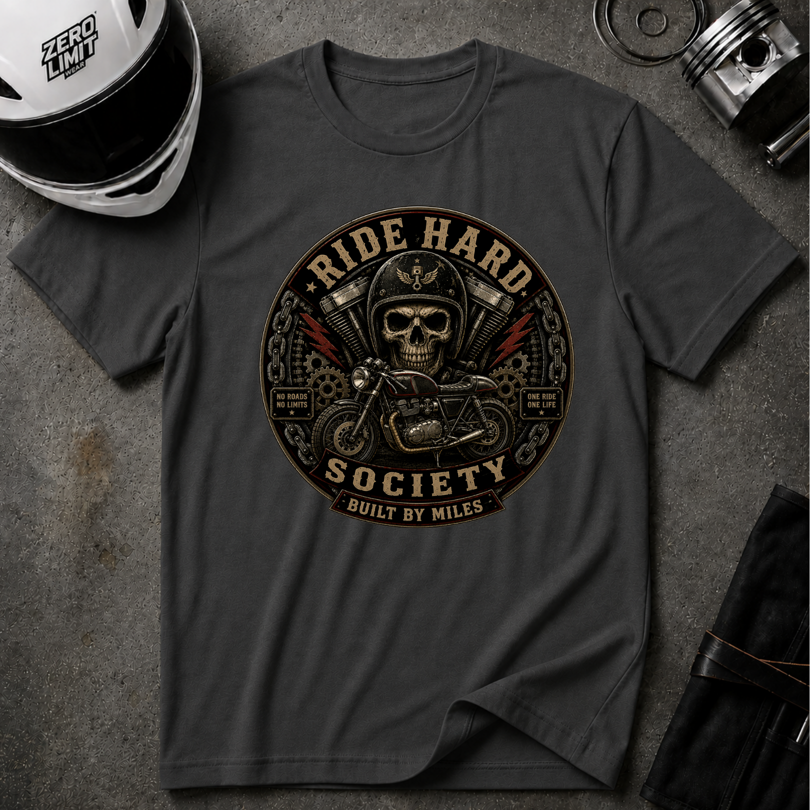 RIDE HARD SOCIETY T-SHIRT