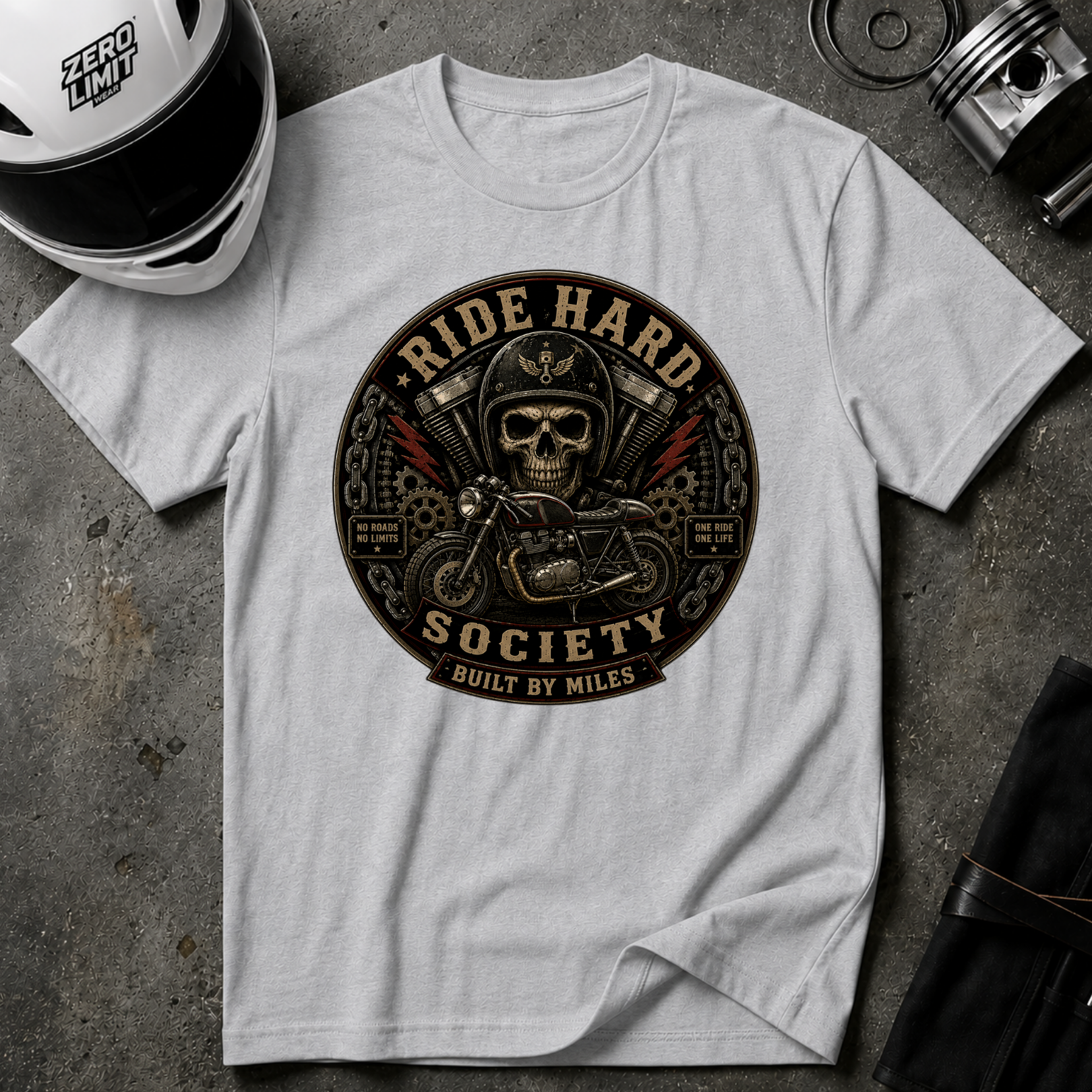 RIDE HARD SOCIETY T-SHIRT