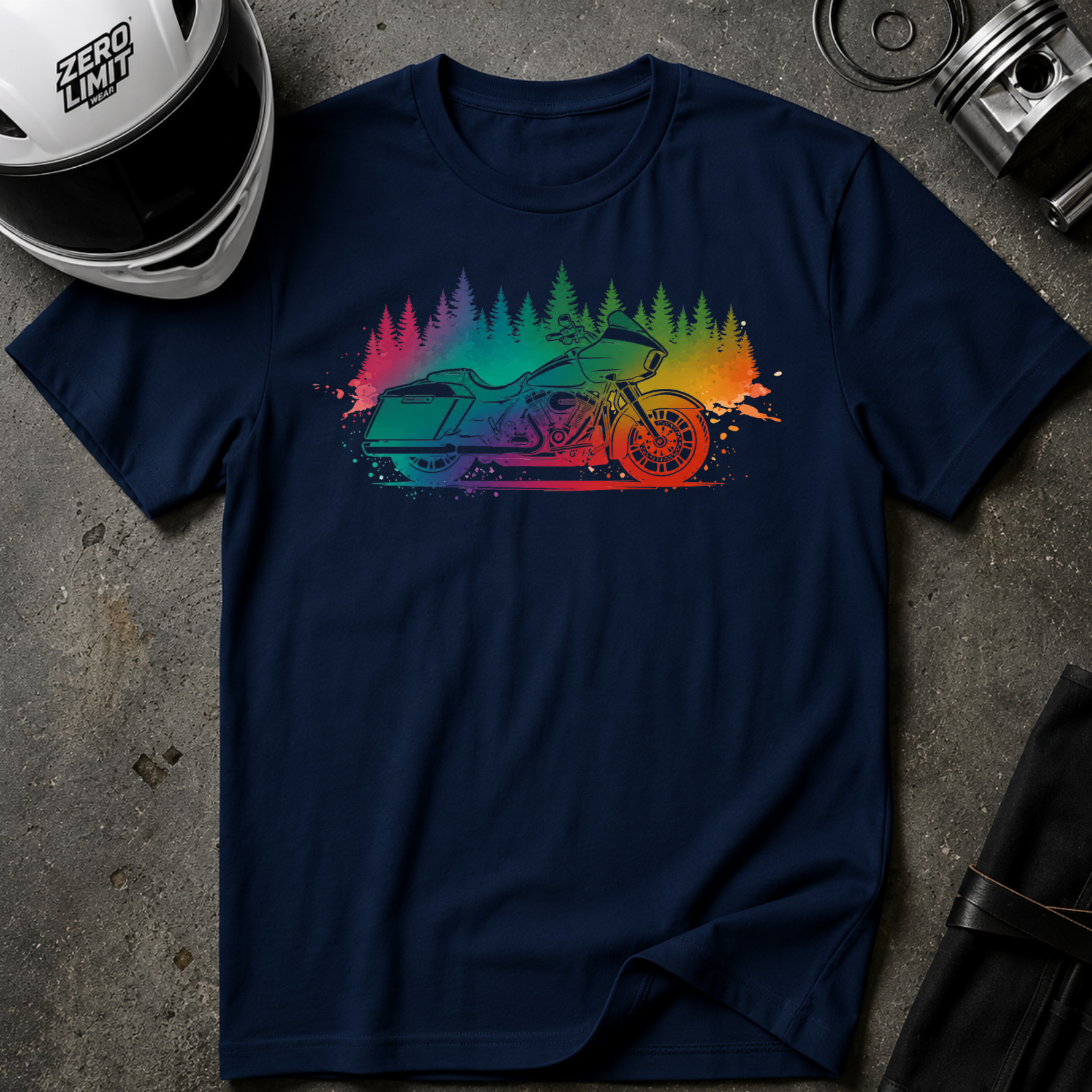 COLORFUL RIDE T-SHIRT