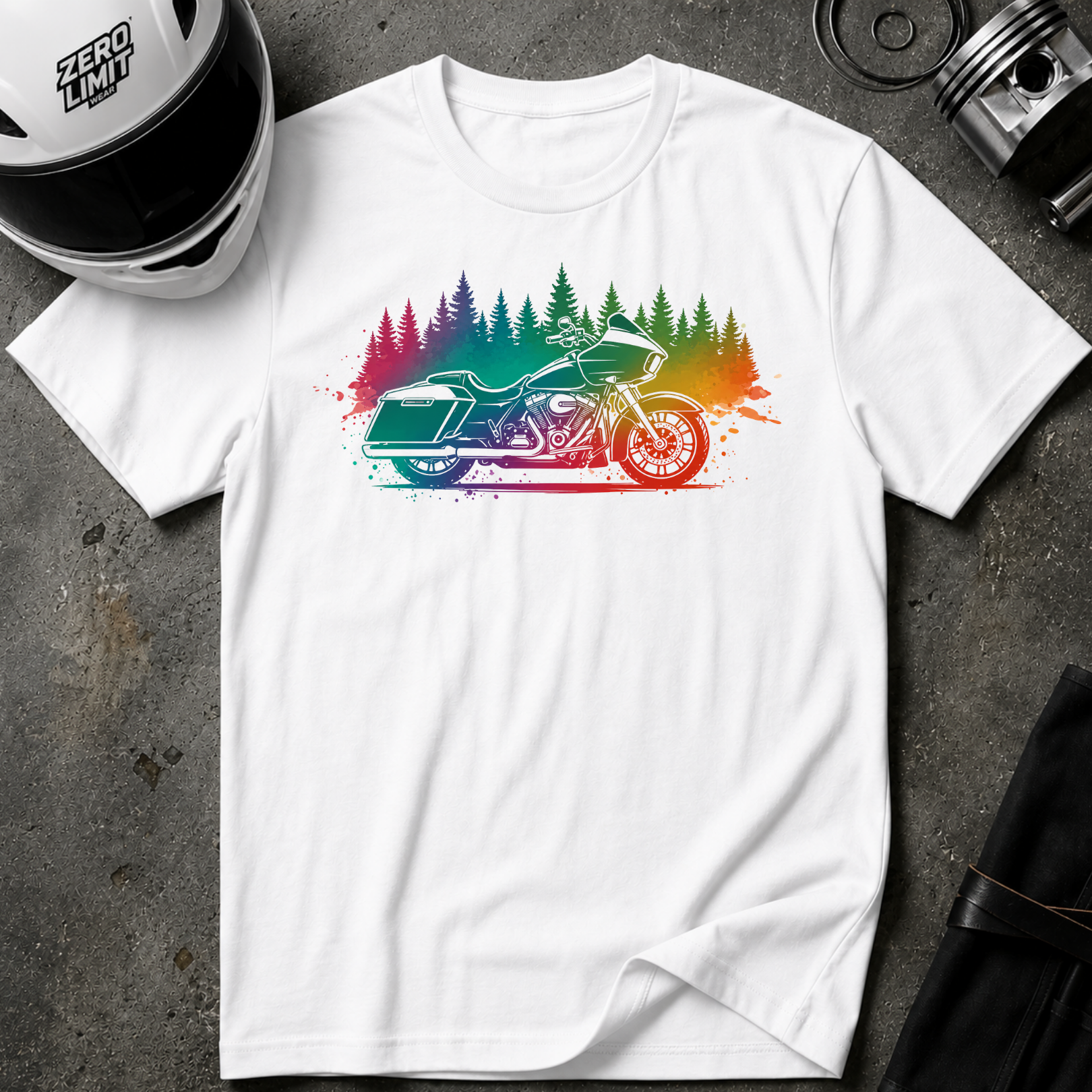 COLORFUL RIDE T-SHIRT