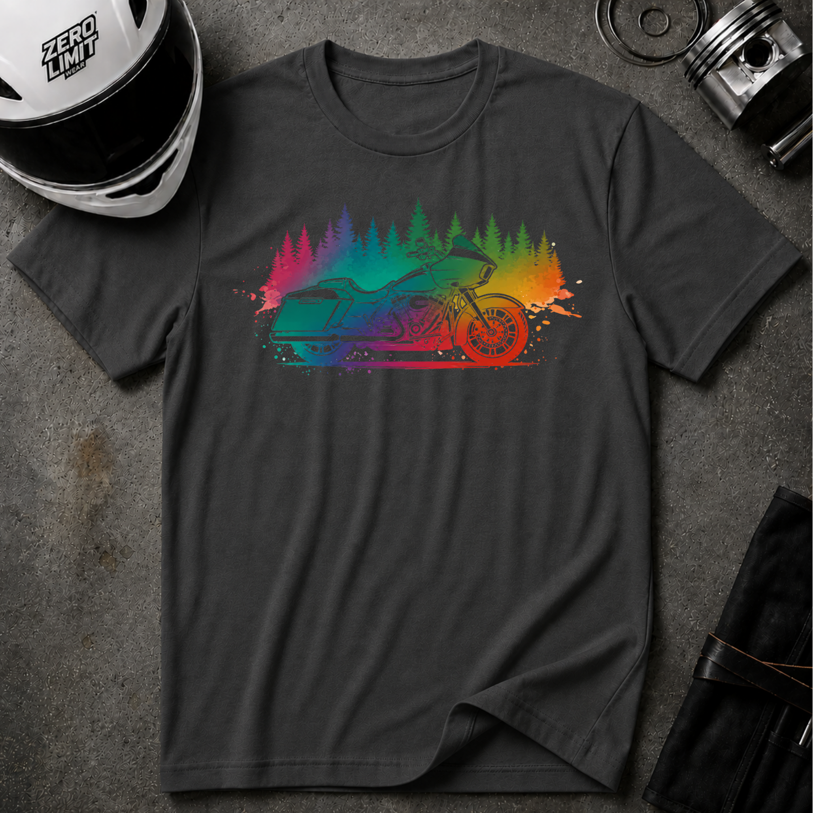 COLORFUL RIDE T-SHIRT