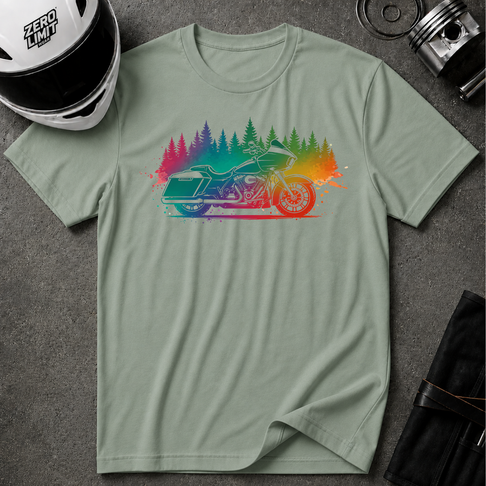 COLORFUL RIDE T-SHIRT