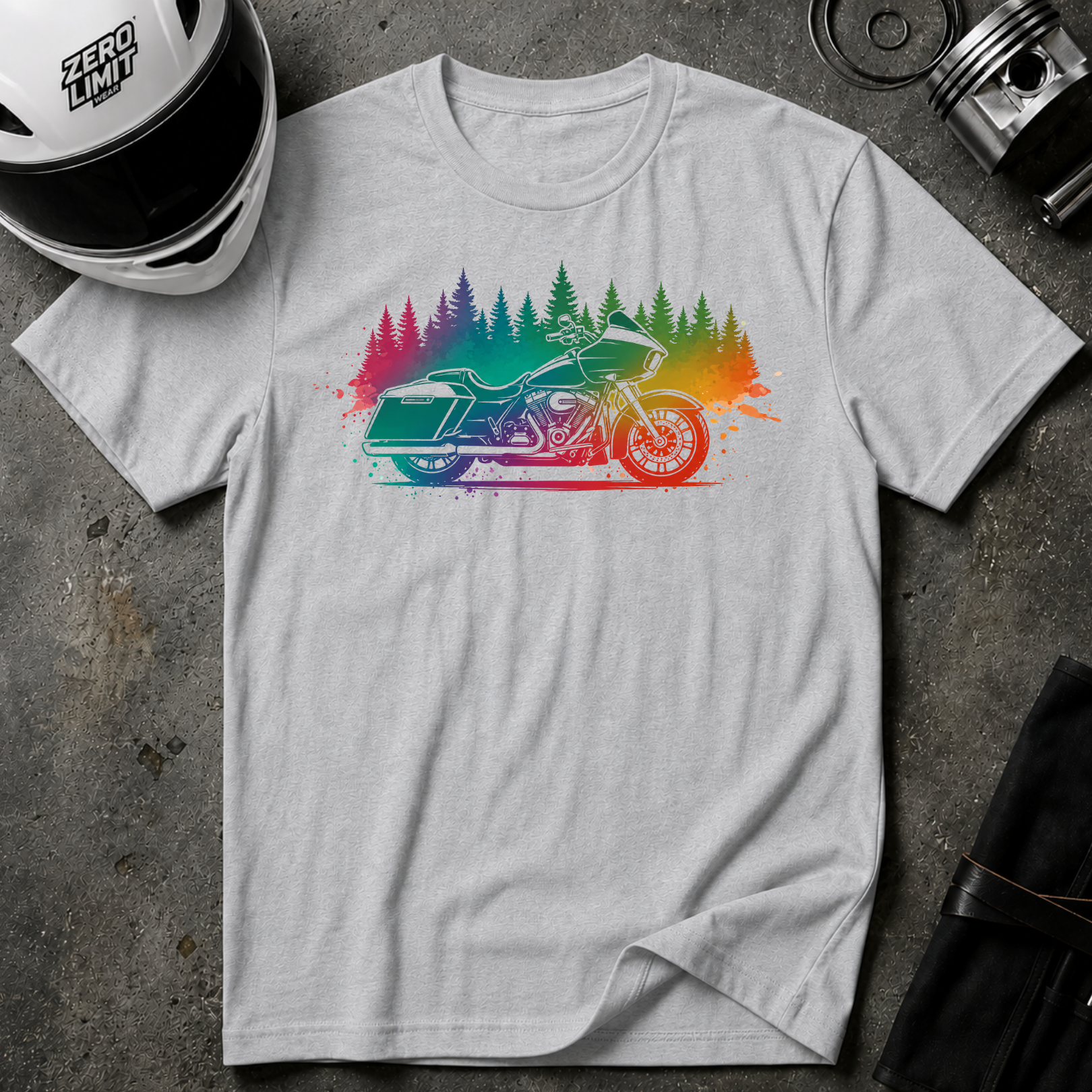 COLORFUL RIDE T-SHIRT