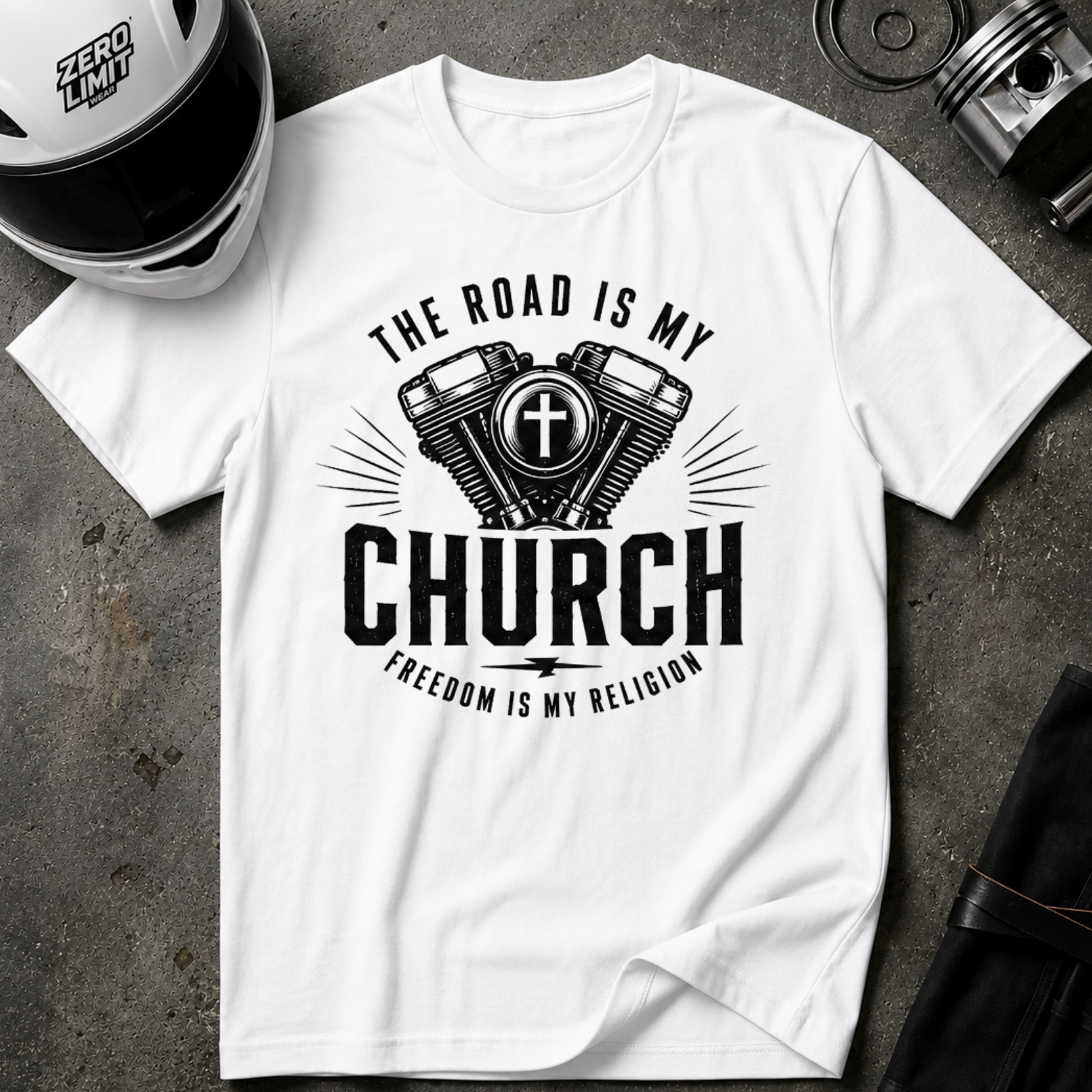 FREEDOM IS MY RELIGION T-SHIRT