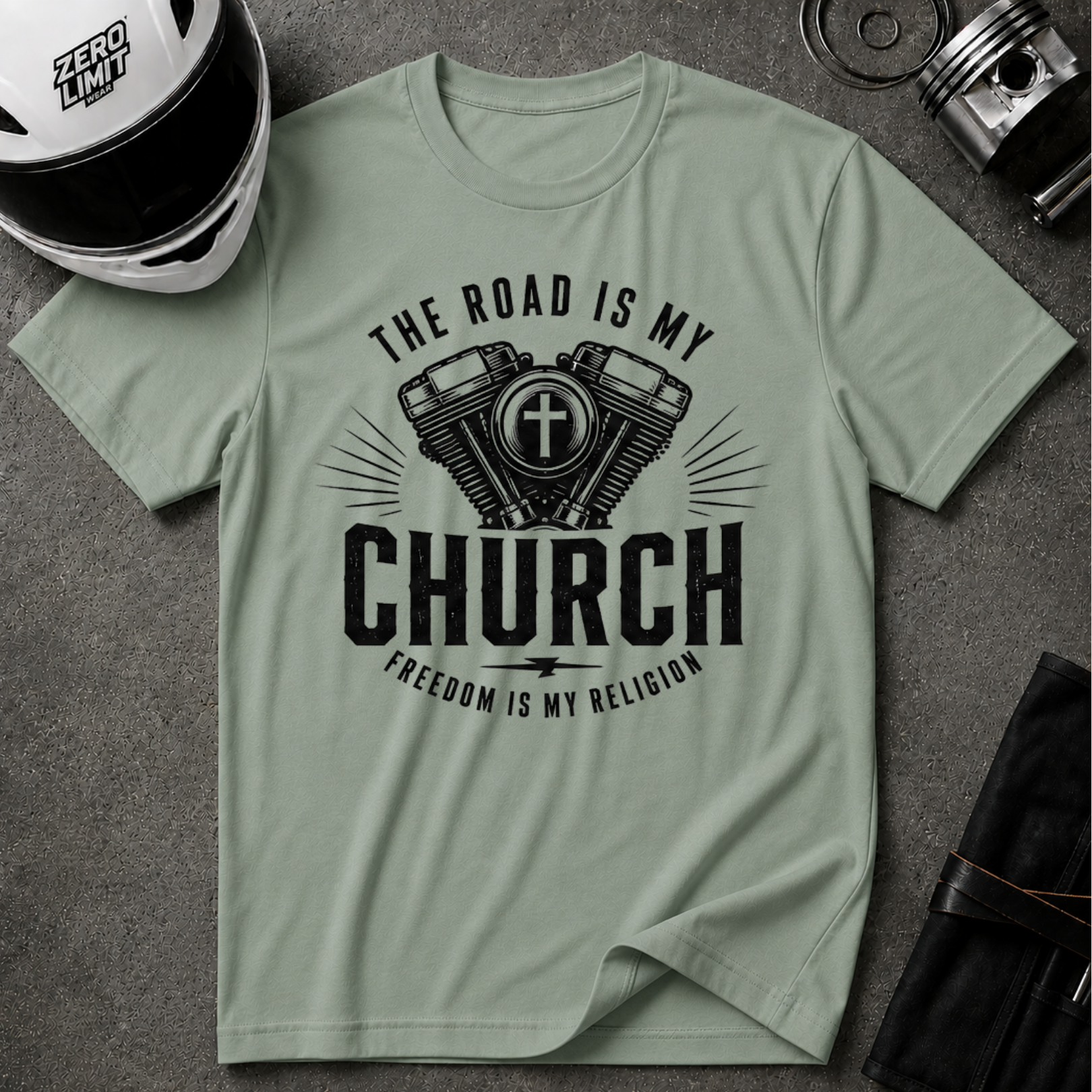 FREEDOM IS MY RELIGION T-SHIRT