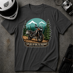 EXPLORE BEYOND THE PAVEMENT T-SHIRT