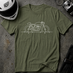 CAFE RACER EKG T-SHIRT