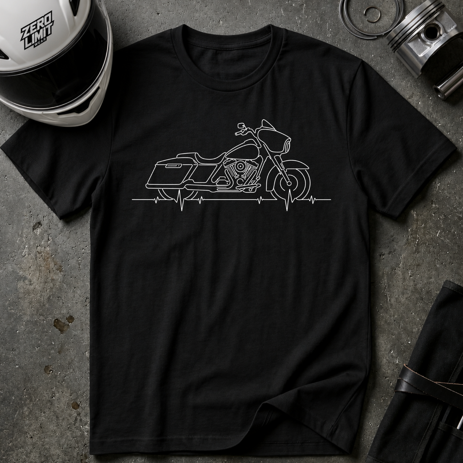 STREET CRUISER EKG T-SHIRT