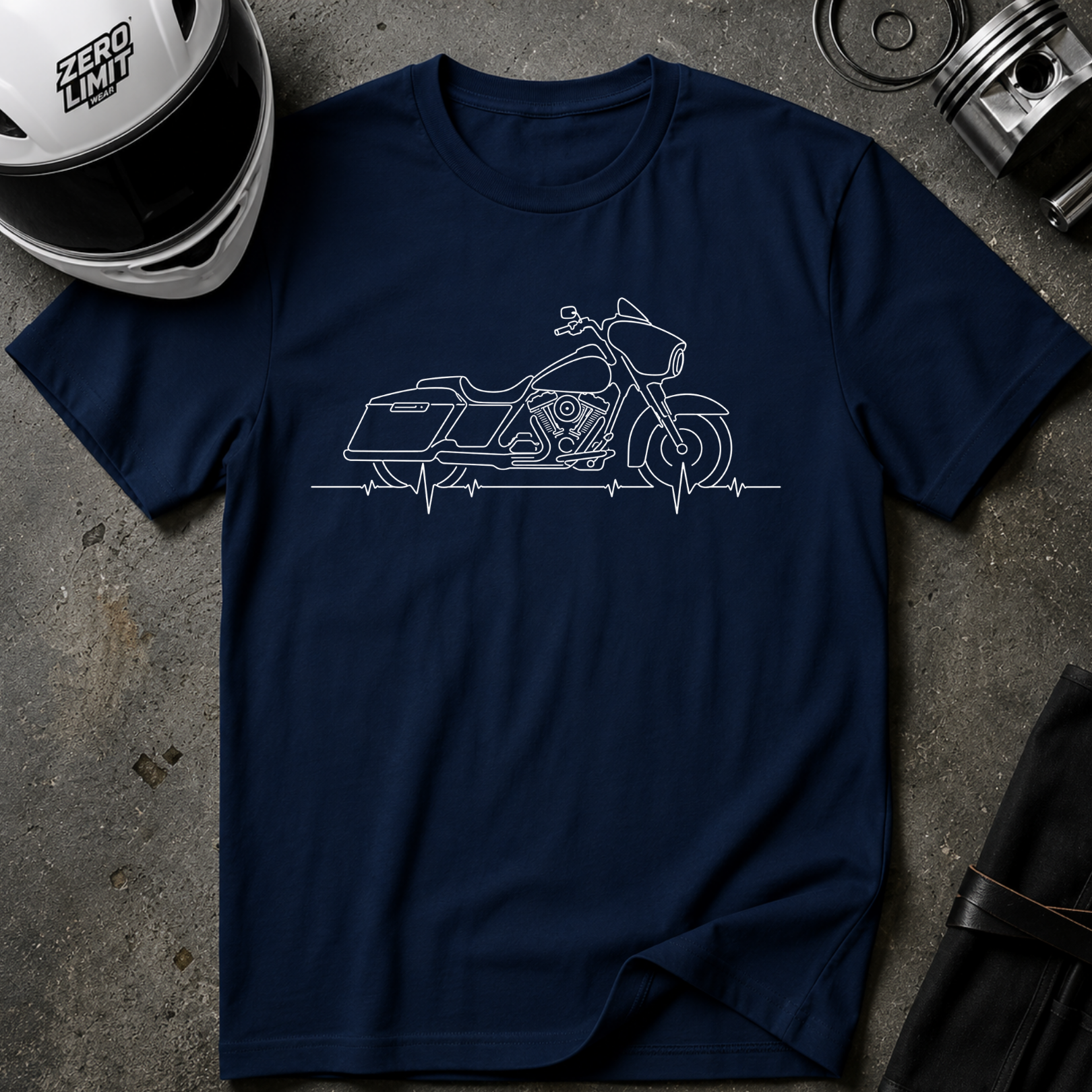 STREET CRUISER EKG T-SHIRT