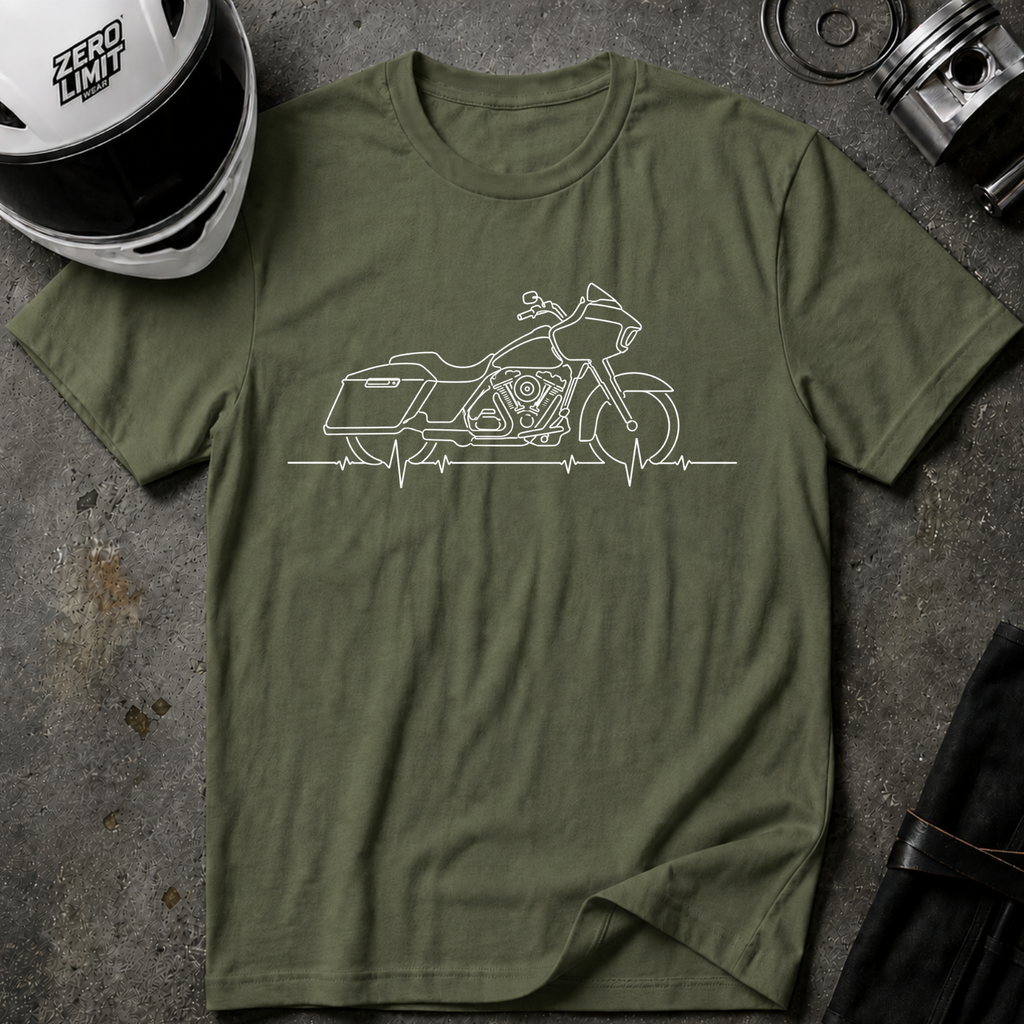 CRUISER EKG T-SHIRT