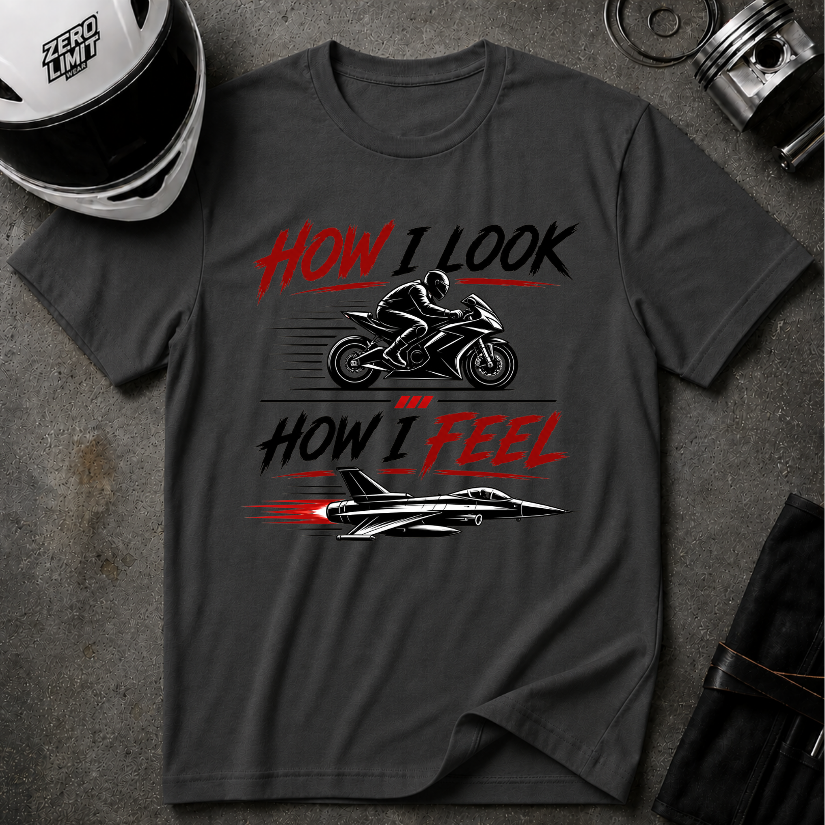 LOOK VS FEEL T-SHIRT