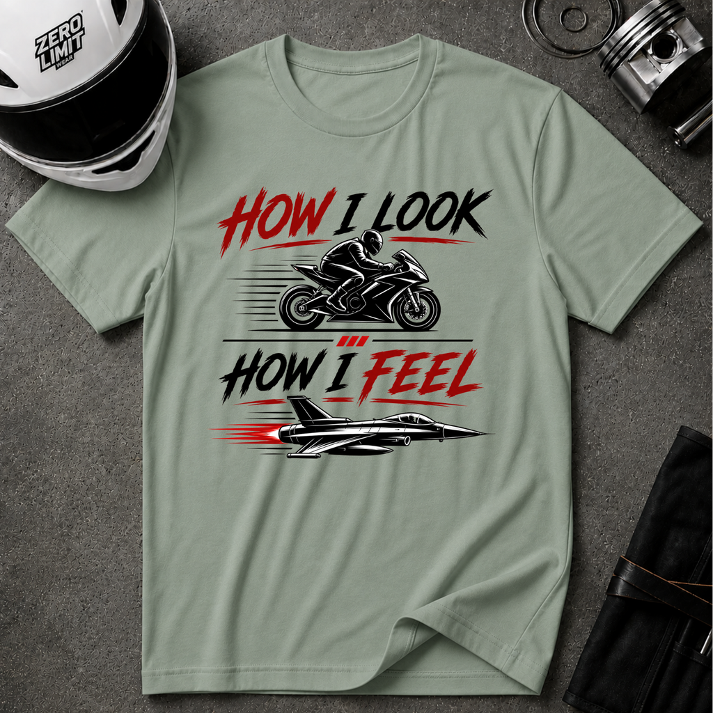 LOOK VS FEEL T-SHIRT