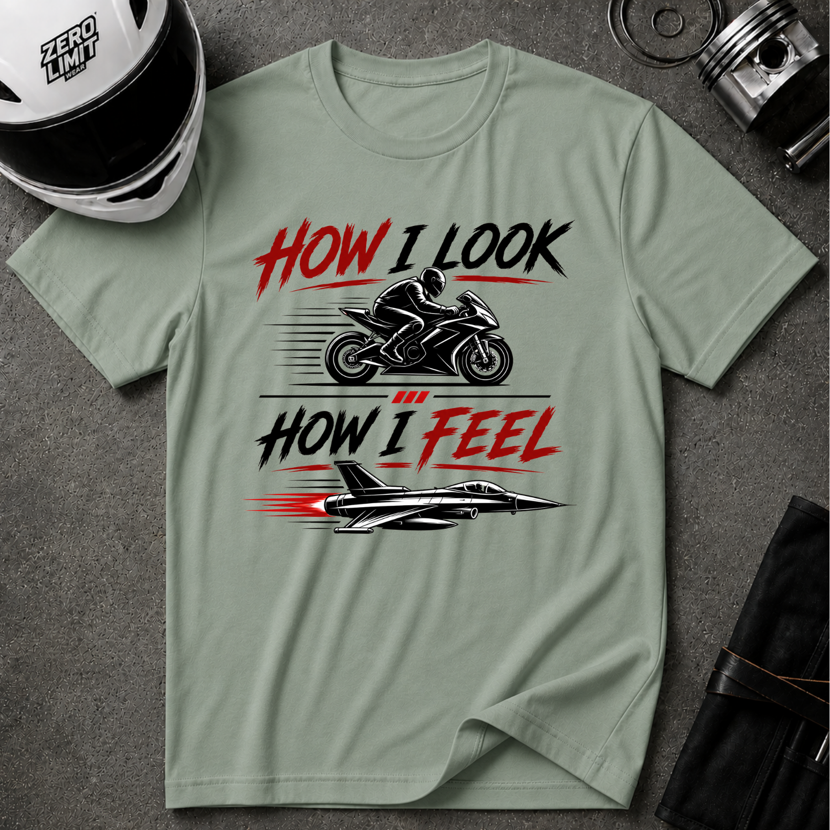 LOOK VS FEEL T-SHIRT