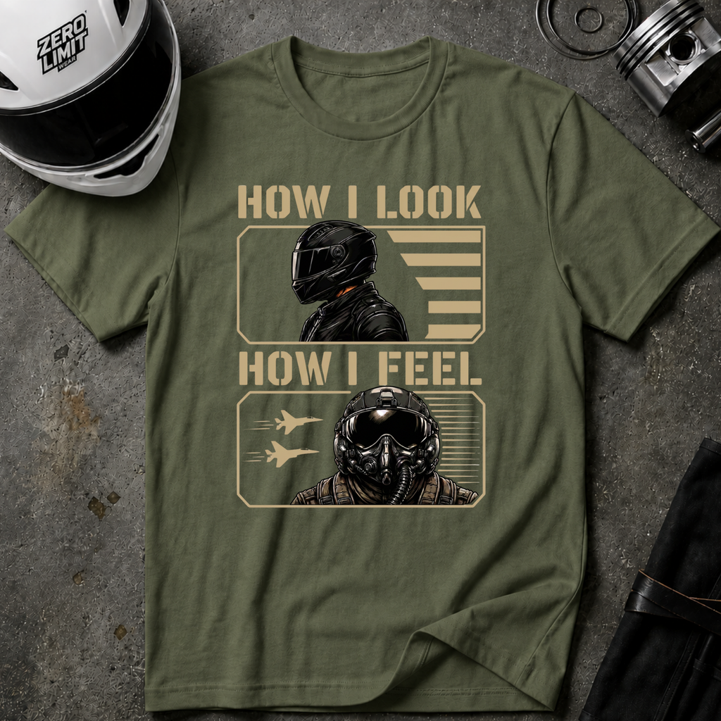 LOOKS VS FEEL T-SHIRT