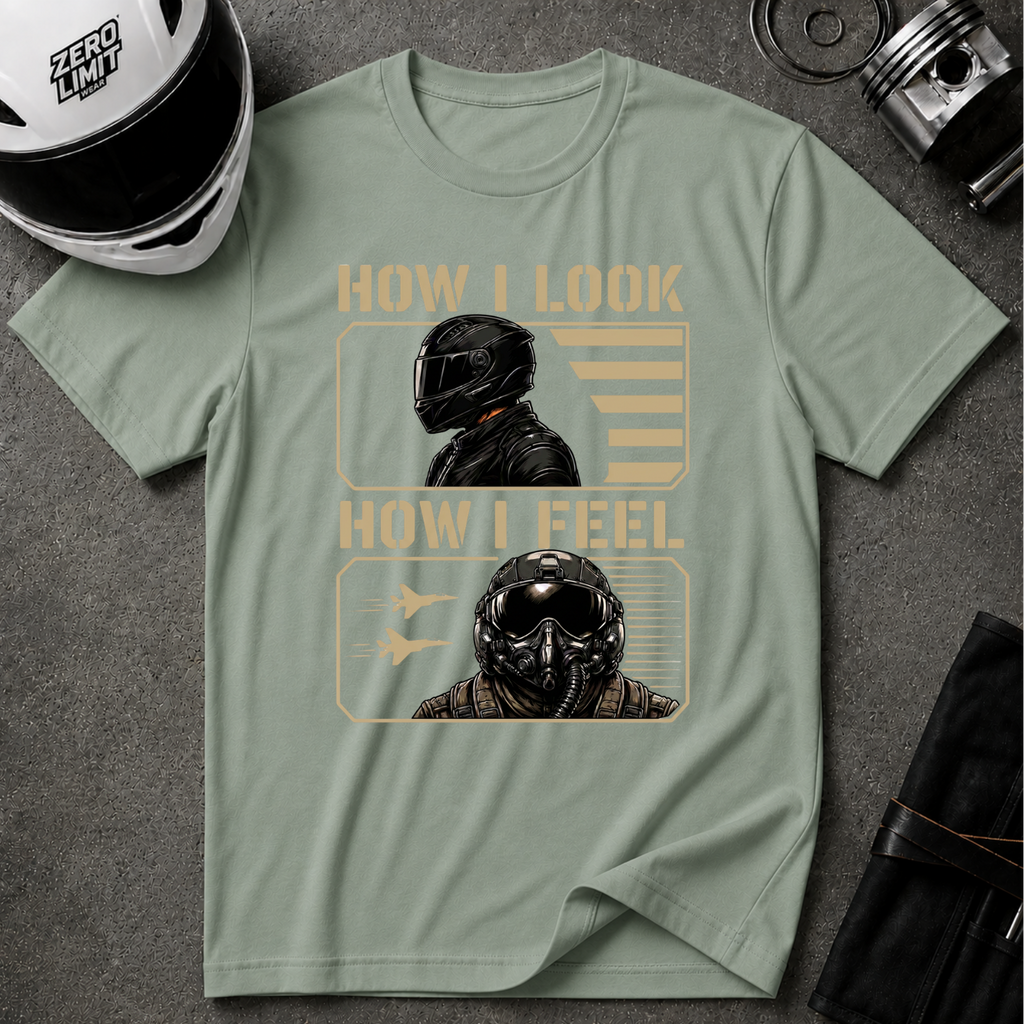 LOOKS VS FEEL T-SHIRT