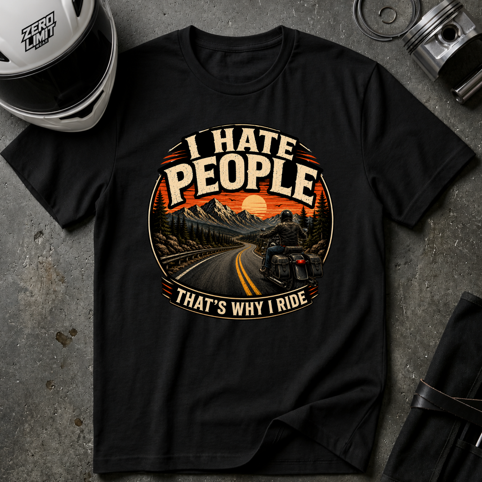 THAT'S WHY I RIDE T-SHIRT