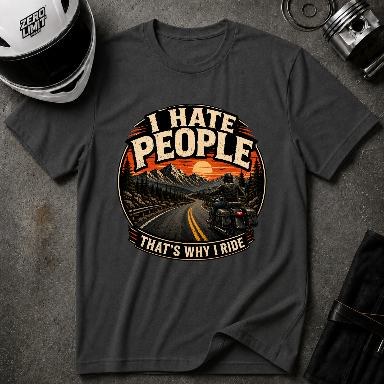 THAT'S WHY I RIDE T-SHIRT