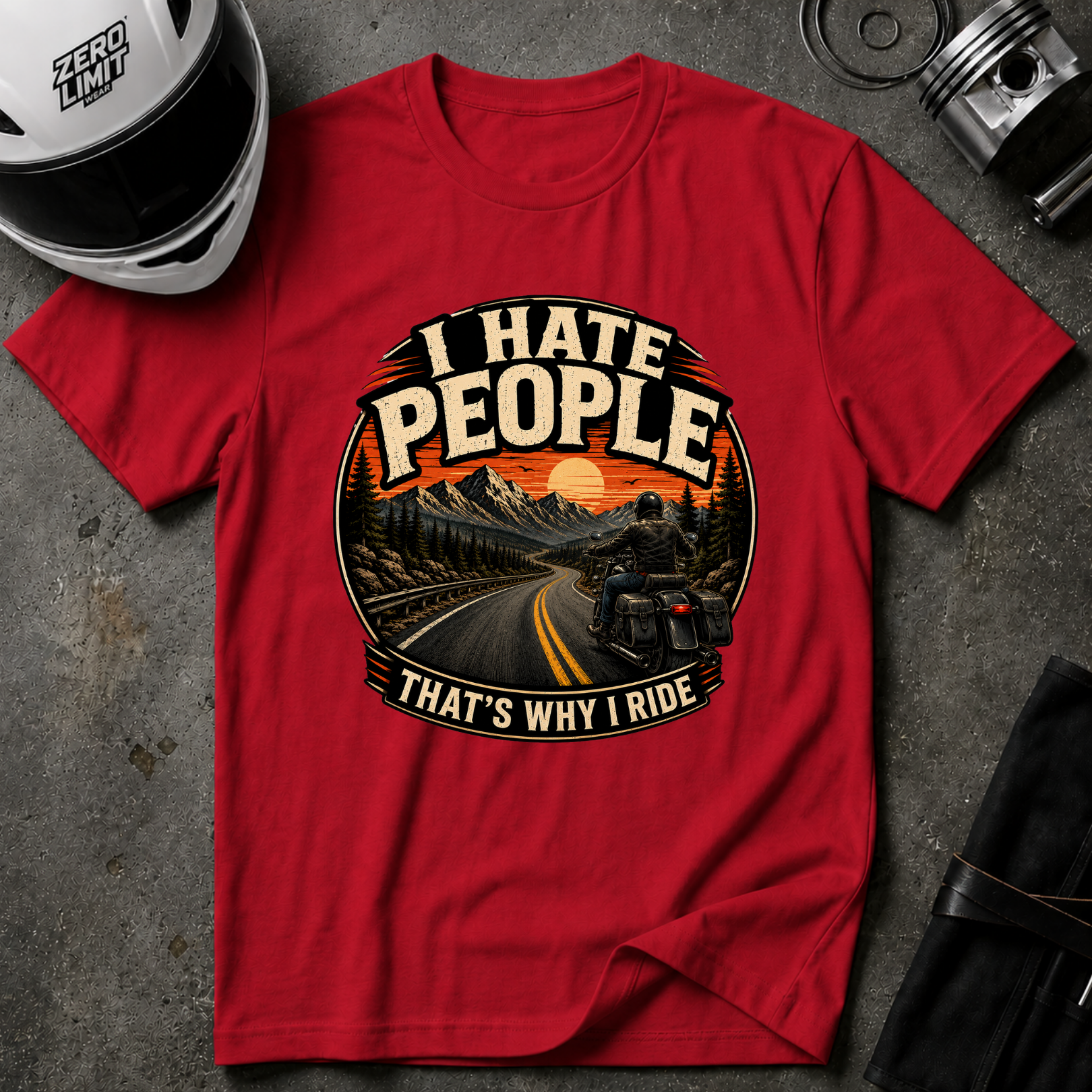 THAT'S WHY I RIDE T-SHIRT