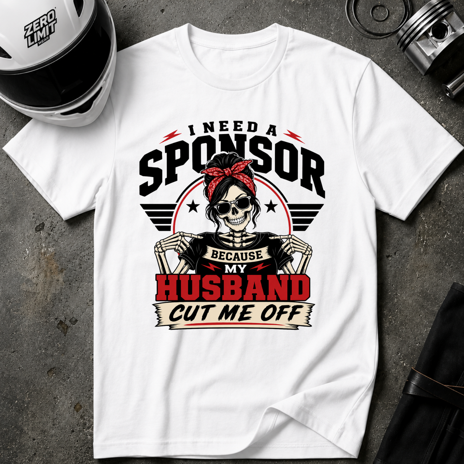 HUSBAND CUT ME OFF T-SHIRT
