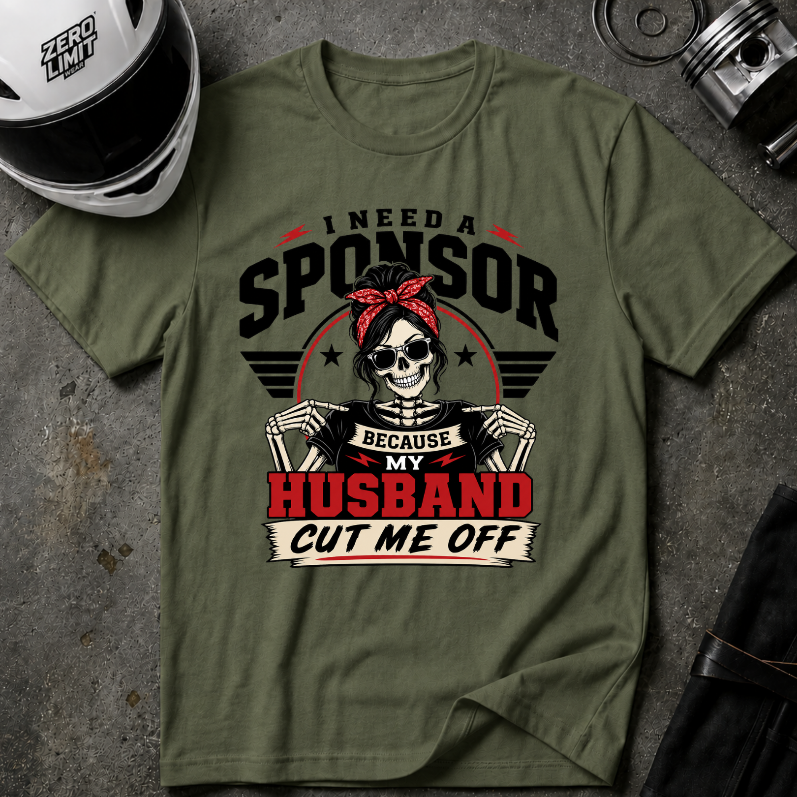 HUSBAND CUT ME OFF T-SHIRT