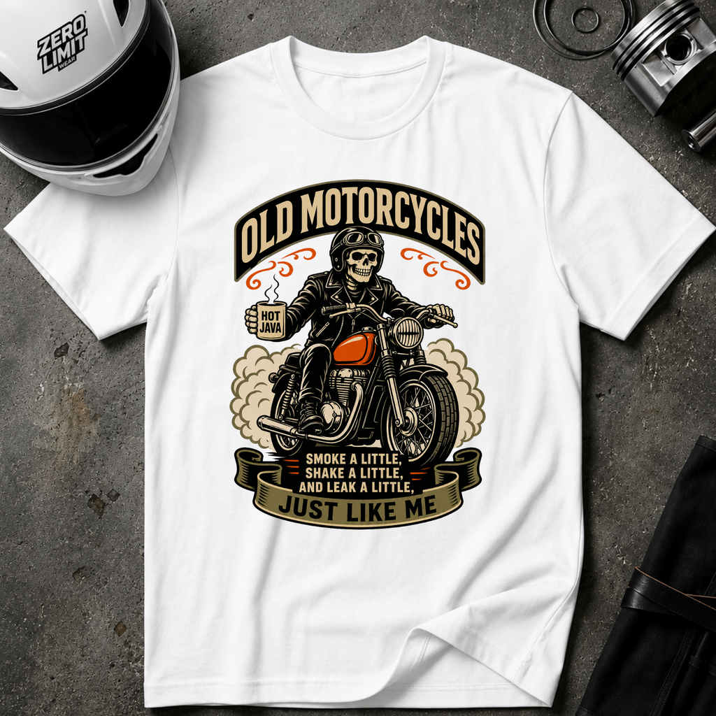 OLD MOTORCYCLES T-SHIRT