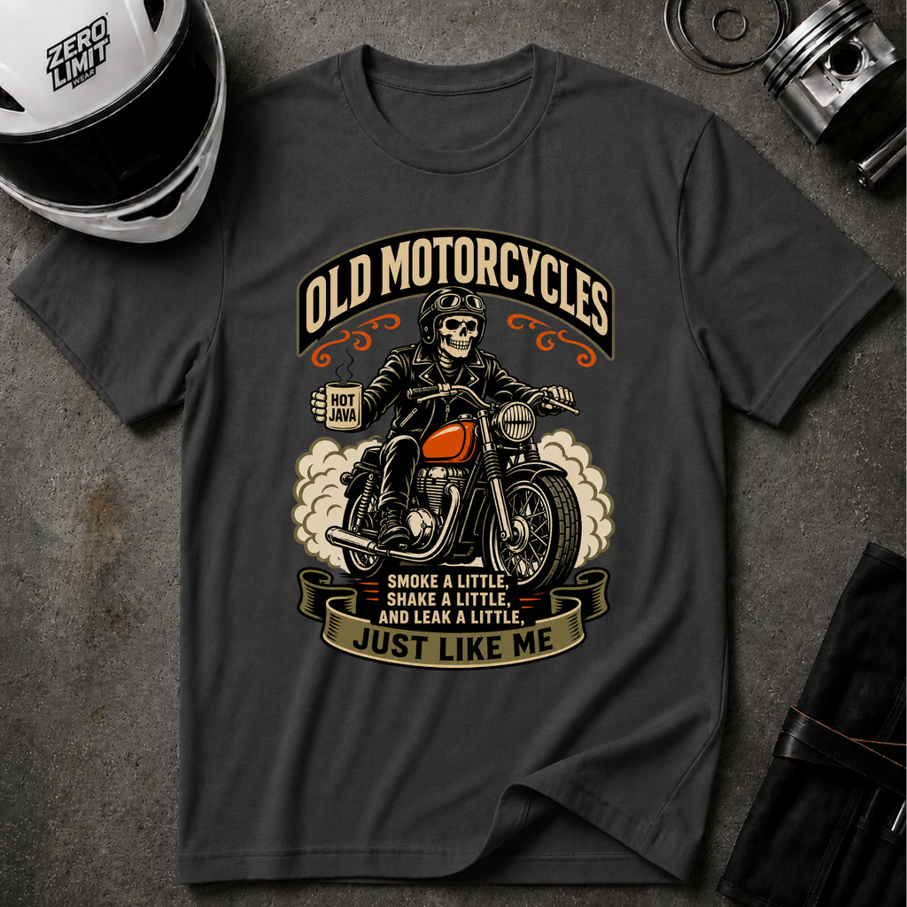 OLD MOTORCYCLES T-SHIRT