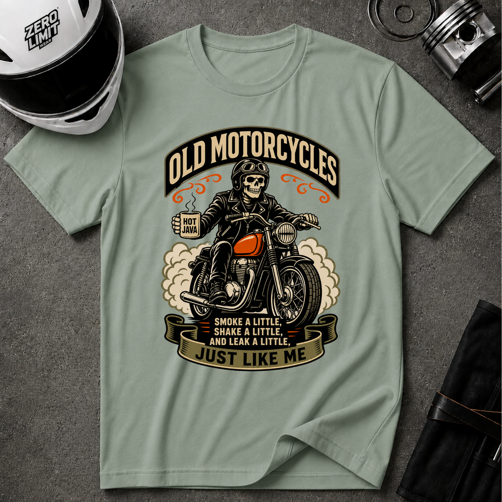OLD MOTORCYCLES T-SHIRT