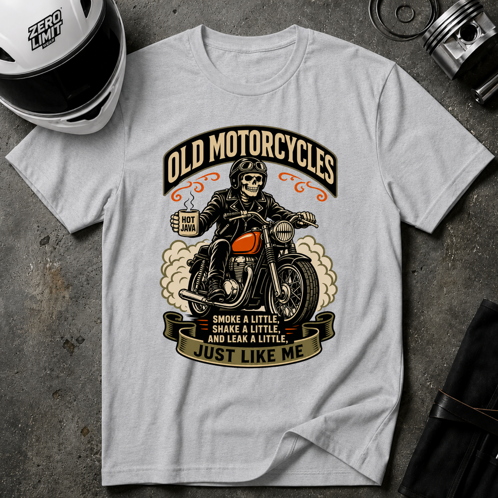 OLD MOTORCYCLES T-SHIRT