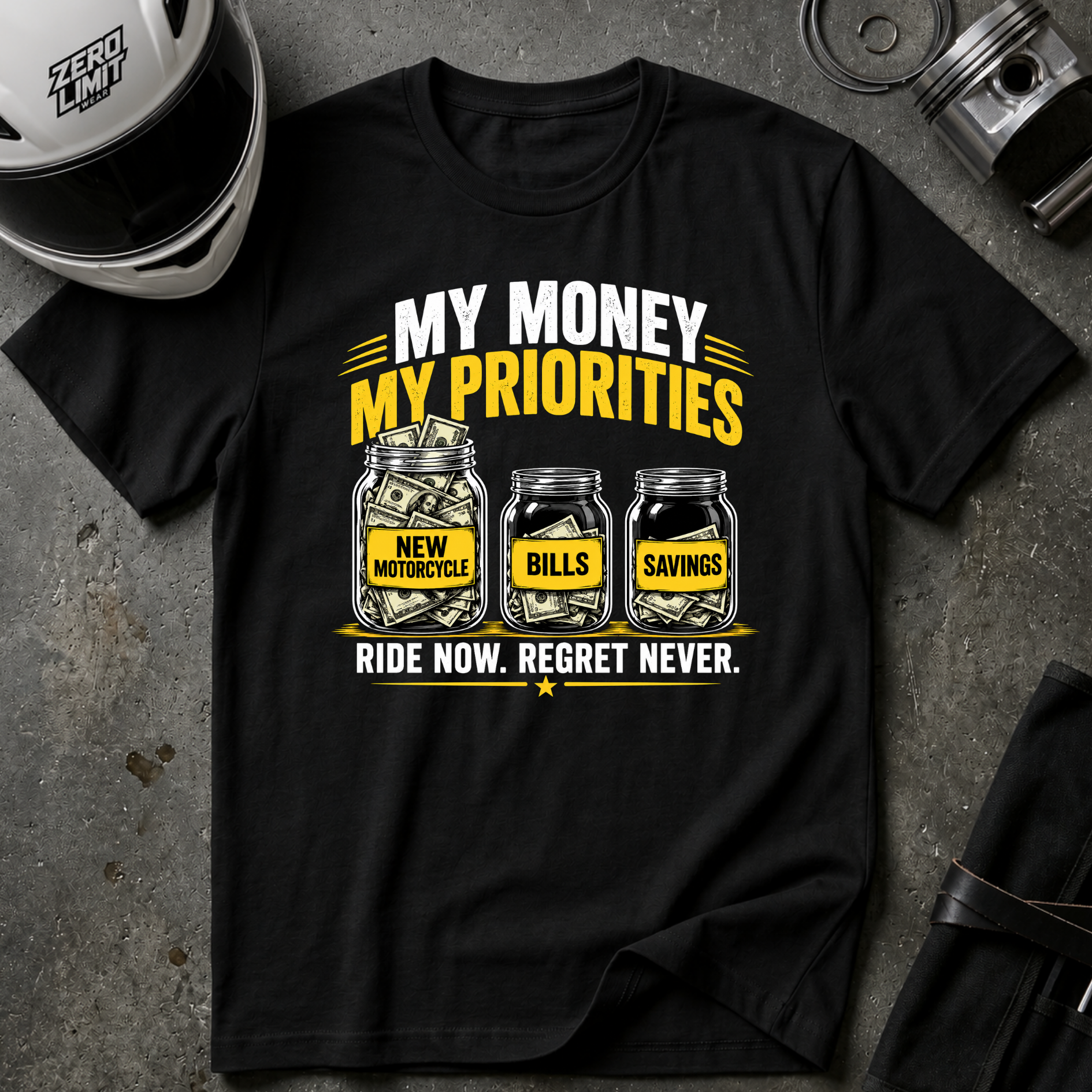 MONEY PRIORITIES T-SHIRT
