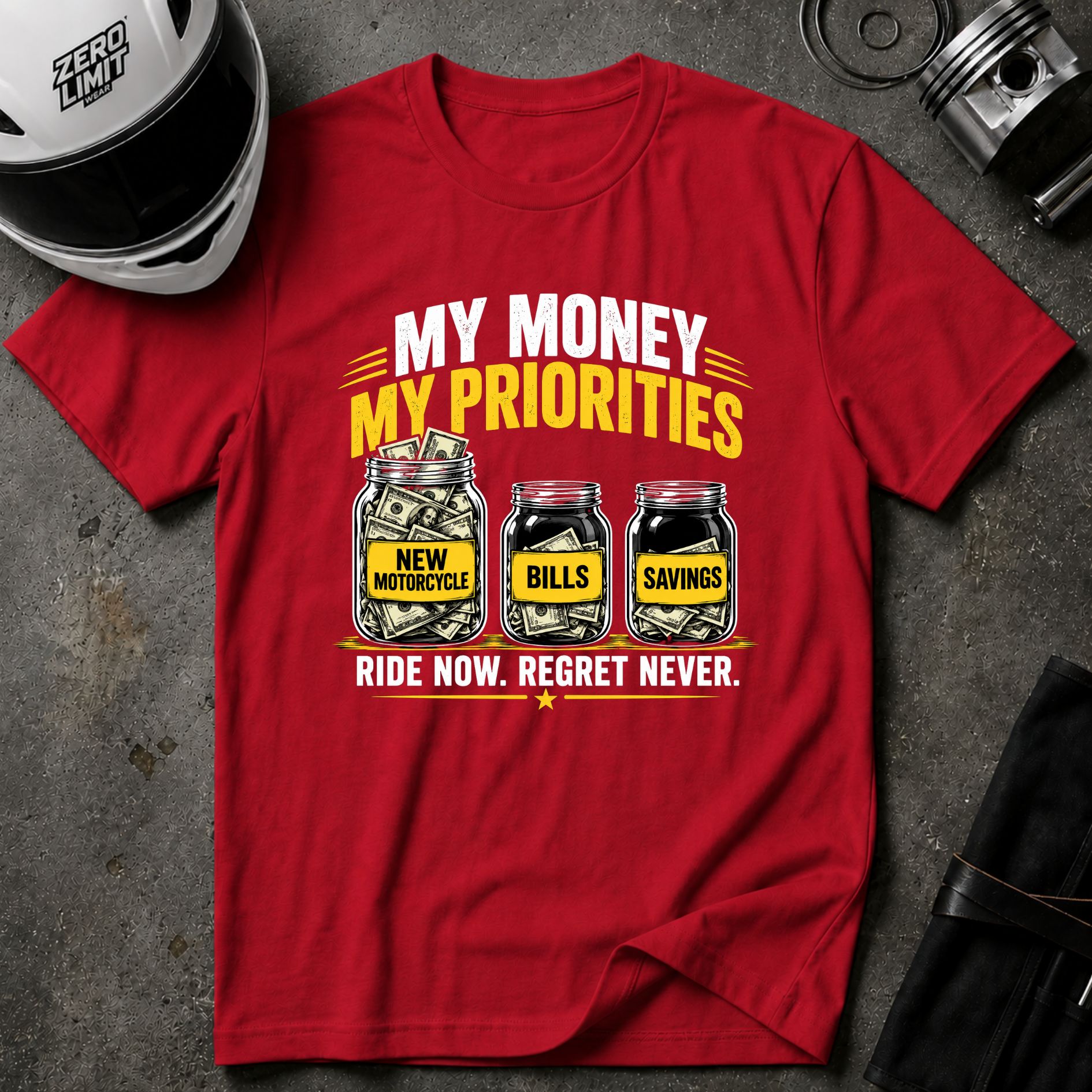 MONEY PRIORITIES T-SHIRT