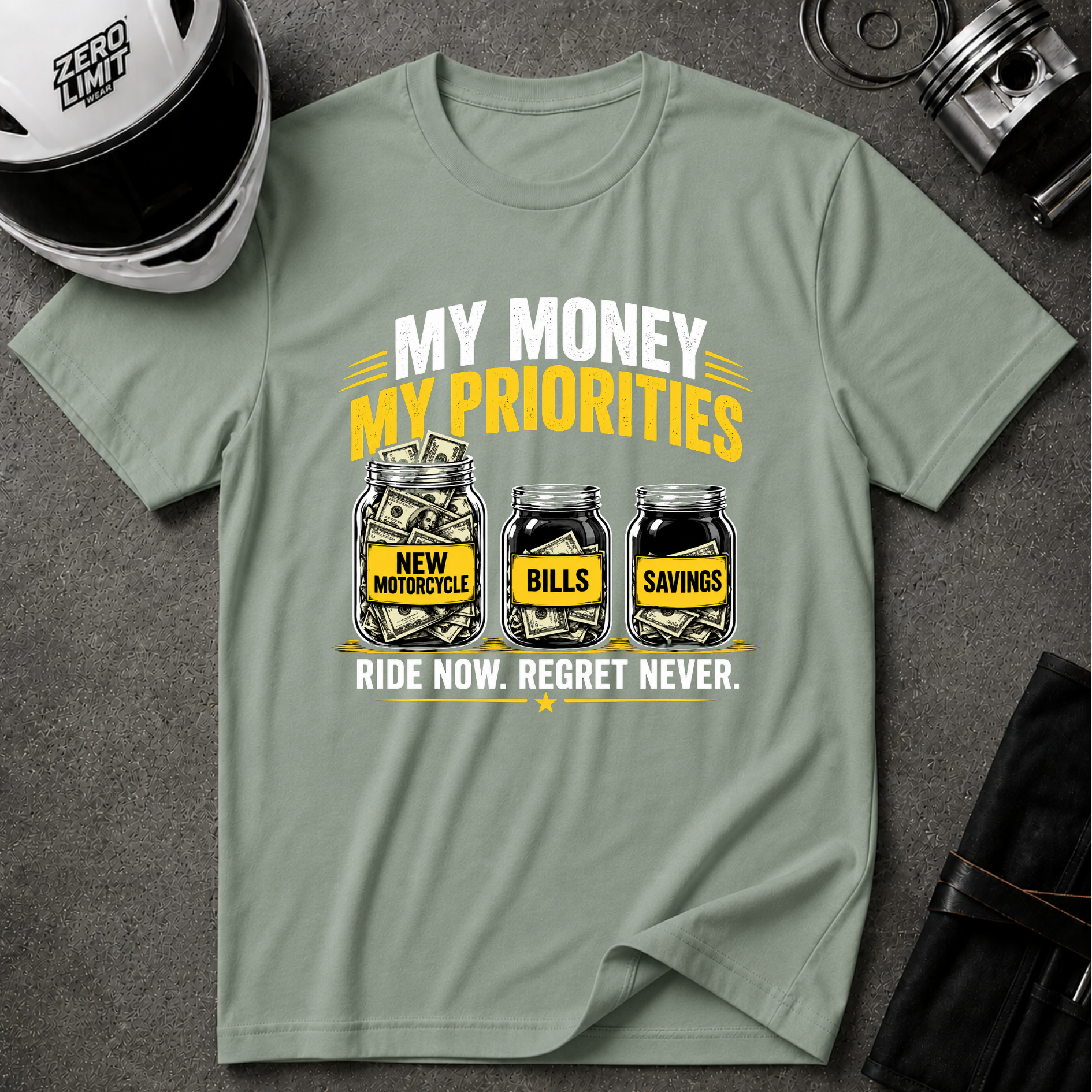 MONEY PRIORITIES T-SHIRT