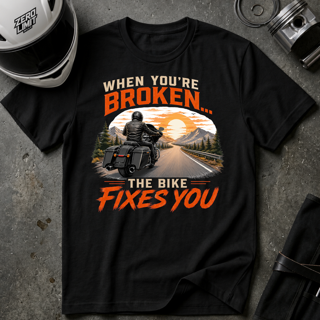 BIKE FIXES YOU T-SHIRT