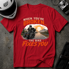 BIKE FIXES YOU T-SHIRT